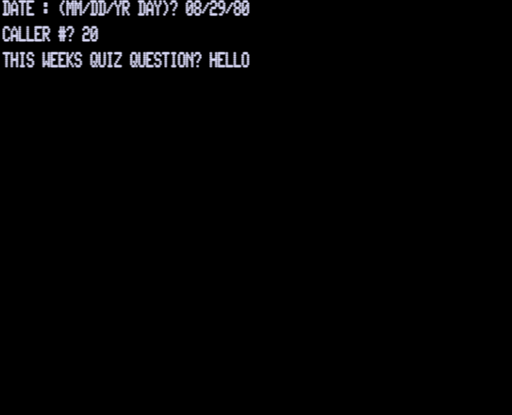 Screen shot